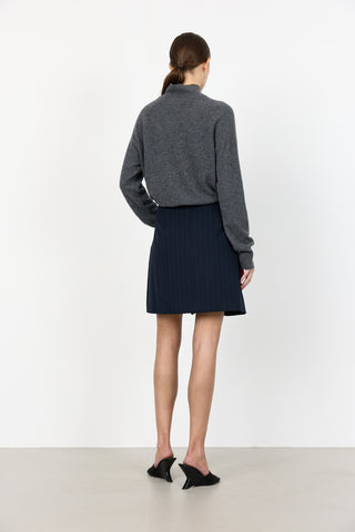 LR-OLIVIA 3 Skirt Dark blue