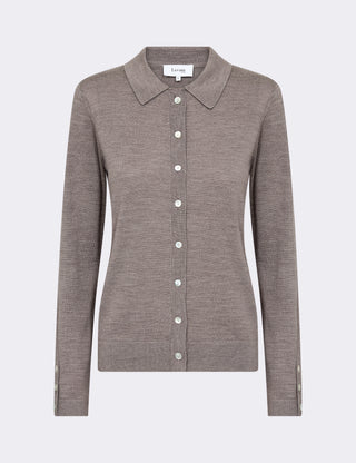 LR-ISMAILA 6 Pullover Light brown