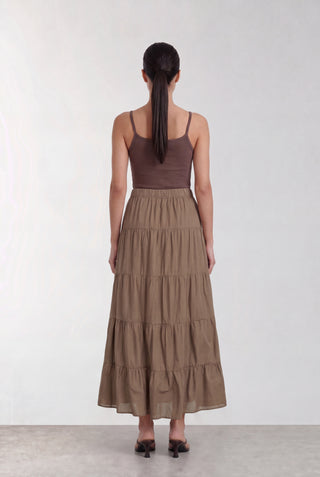 LR-ROSY 1 Skirt Brown