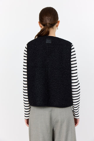 LR-NISSA 1 Waistcoat Black