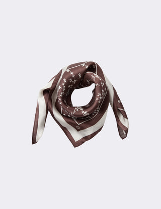 LR-ROSSI 1 Scarf Brown