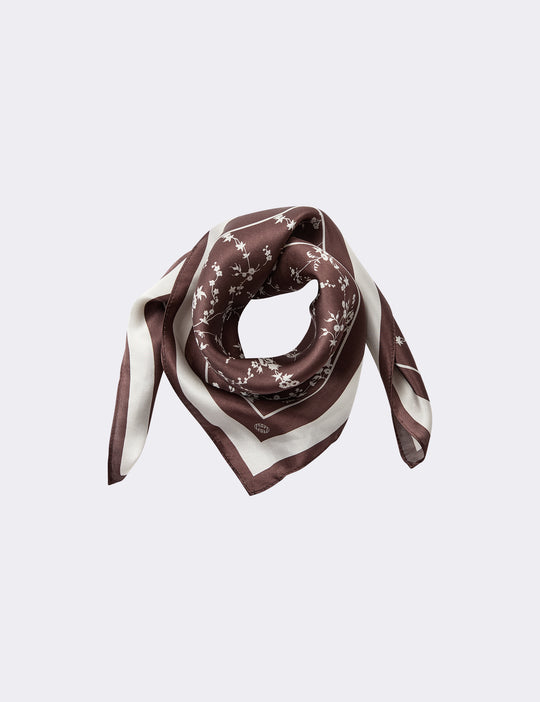 LR-ROSSI 1 Scarf Brown