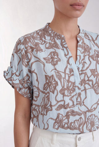 LR-RYA 1 Blouse Light blue