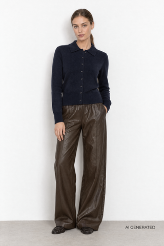 LR-ELOISE 23 Cardigan Dark blue