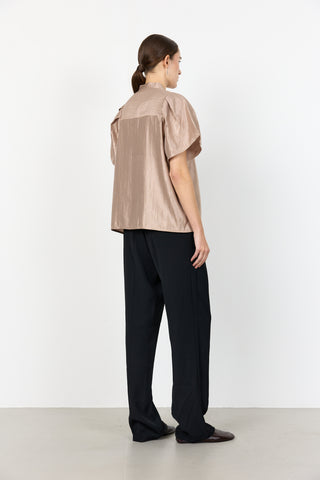 LR-OLGINE 1 Blouse Light brown