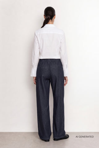 LR-ISLA SOLID 130 Shirt White