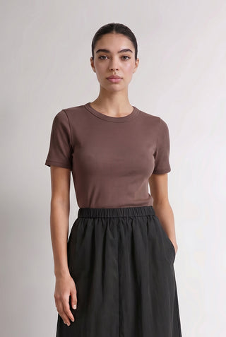 LR-NUMBIA 5 T-shirt Brown