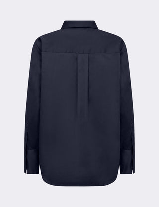 LR-ISLA SOLID 7 Shirt Dark blue