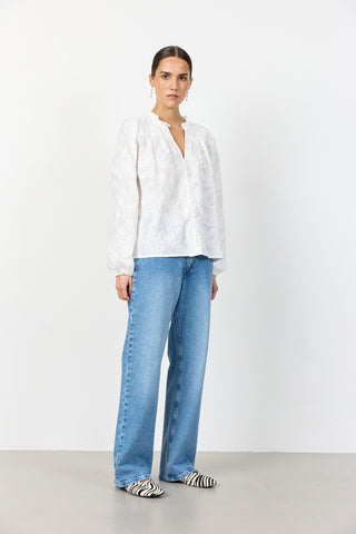 LR-POLLIE 2 Blouse Off white
