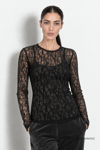 LR-URINA 1 Blouse Black