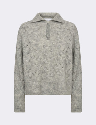 LR-NIVA 1 Pullover Light grey
