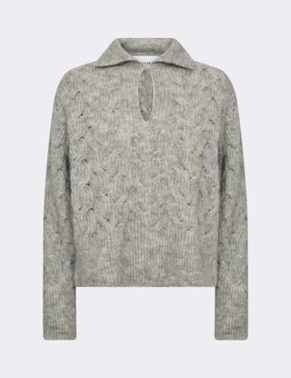 LR-NIVA 1 Pullover Light grey