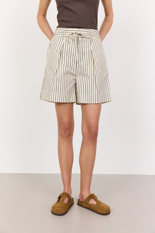 LR-LUCILLA 2 Shorts Dark brown