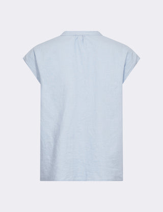 LR-NAJA 19 Blouse Light blue