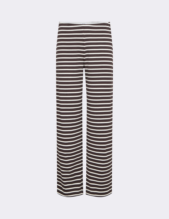 LR-NEDDIE 8 Pants Dark brown