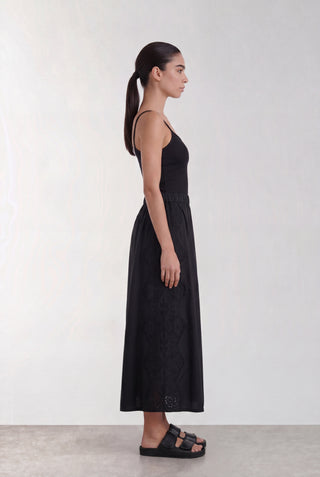 LR-ROSE 4 Skirt Black