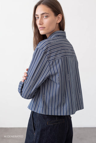 BL-ARISHA YD 1 Shirt Navy