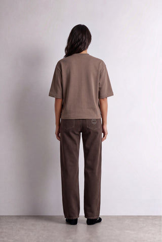 LR-NUKA 28 T-shirt Dark brown