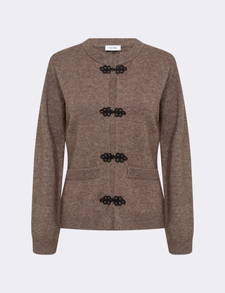LR-OSSY 2 Cardigan Brown