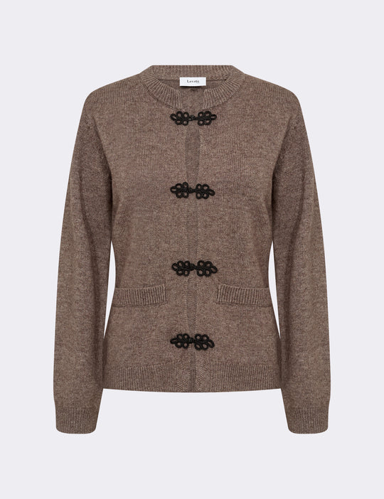 LR-OSSY 2 Cardigan Brown