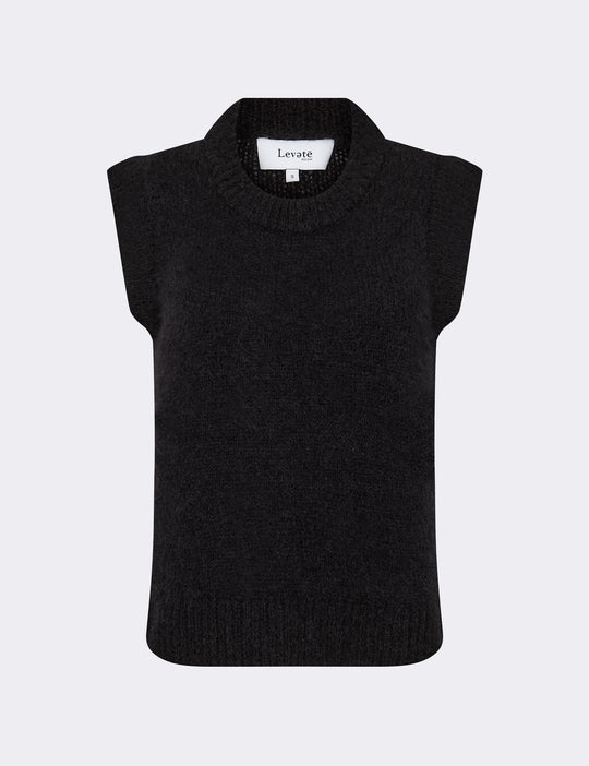 LR-NOREEN 5 Waistcoat Black