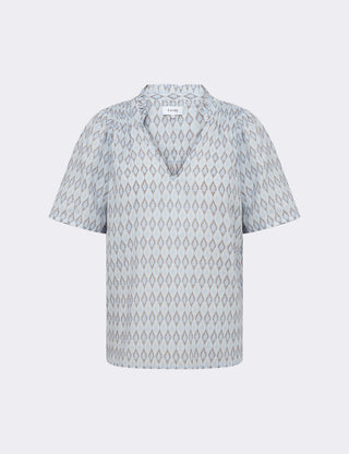 LR-RITTO 1 Blouse Light blue