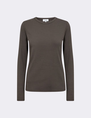 LR-NUMBIA 3 T-shirt Dark brown