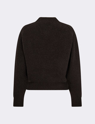 LR-PERLE 12 Pullover Dark brown