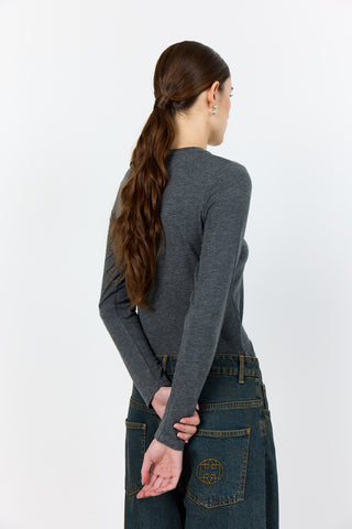 LR-JOSEPHINE 1 T-shirt Dark grey