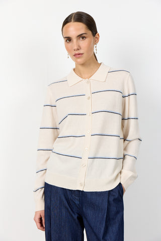 LR-ISMAILA 17 Cardigan Cream