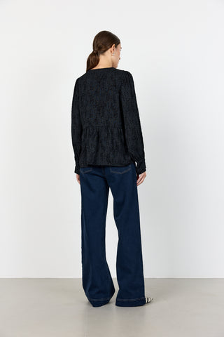 LR-OVETTE 1 Blouse Black