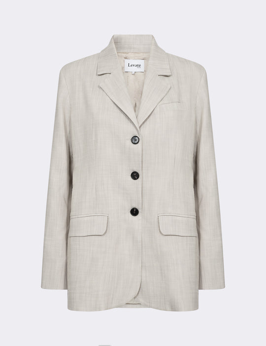 LR-KANYA 1 Blazer Light sand