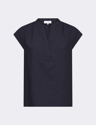 LR-NAJA 19 Blouse Dark blue