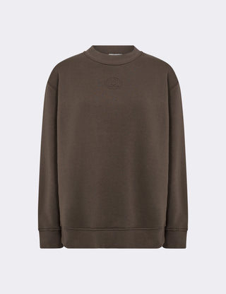 LR-NUKA 12 Sweatshirt Dark brown