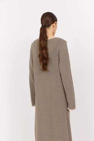 LR-LILY 2 Cardigan Dark Sand