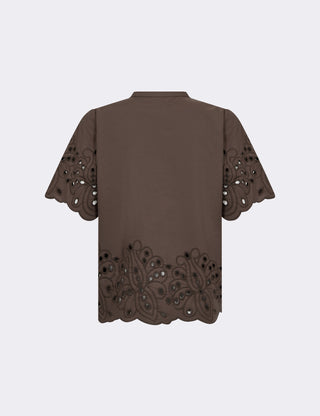 LR-GROLET 8 Shirt Dark brown
