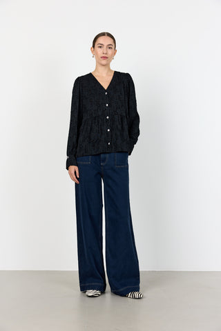 LR-OVETTE 1 Blouse Black