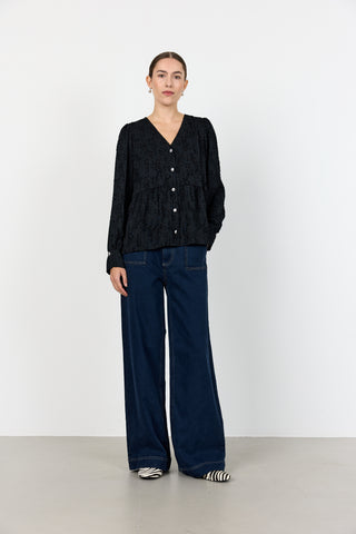LR-OVETTE 1 Blouse Black