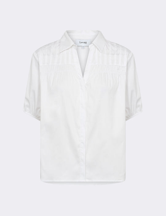LR-ISLA SOLID 129 Shirt White