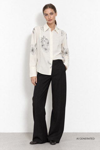 LR-ULRIKKE 1 Shirt Off white