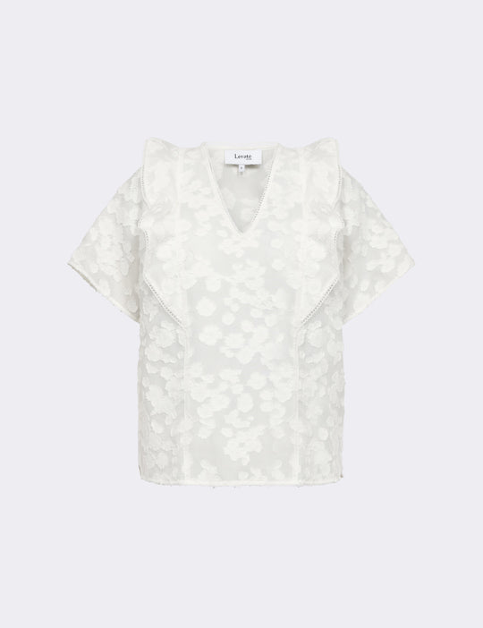 LR-LANE 2 Blouse Off white