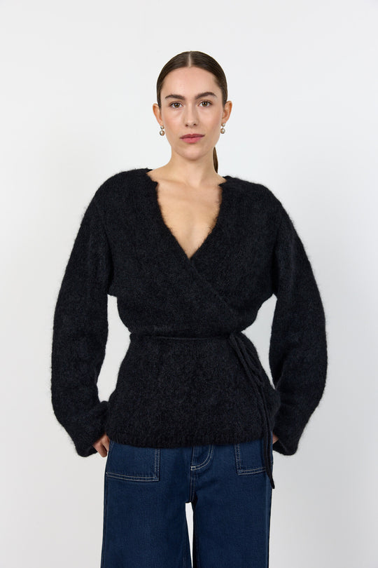 LR-NOREEN 7 Cardigan Black