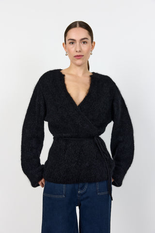 LR-NOREEN 7 Cardigan Black