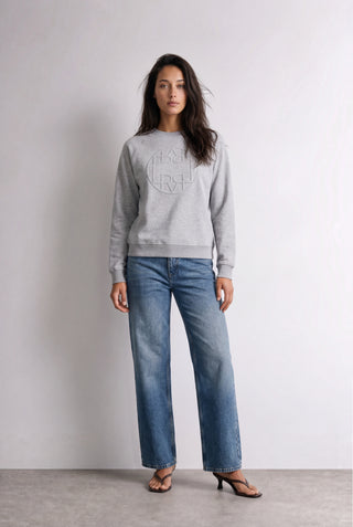 LR-NUKA 11 Sweatshirt Light grey