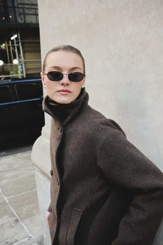 LR-SANDRA 1 Jacket Dark brown