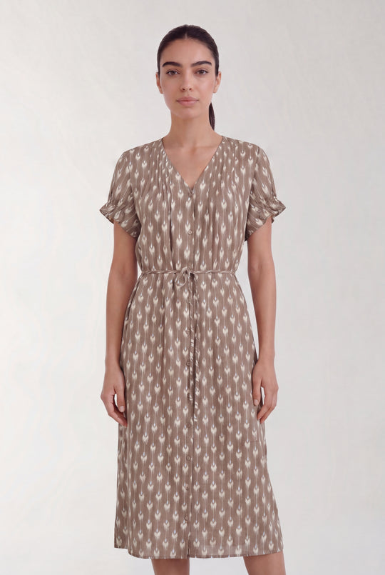LR-RINNI 1 Dress Brown