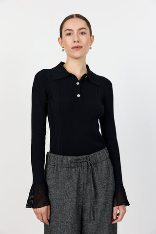 LR-OBI 1 Cardigan Black