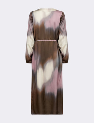 LR-NICOLA 3 Dress Light brown