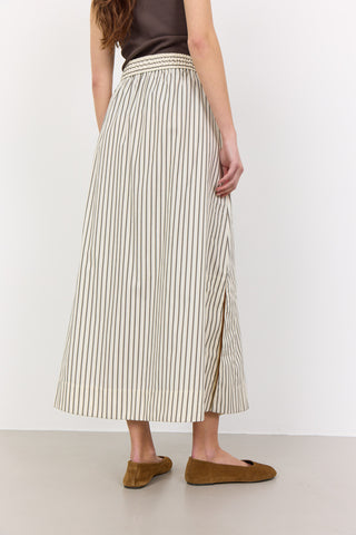 LR-LUCILLA 4 Skirt Dark brown