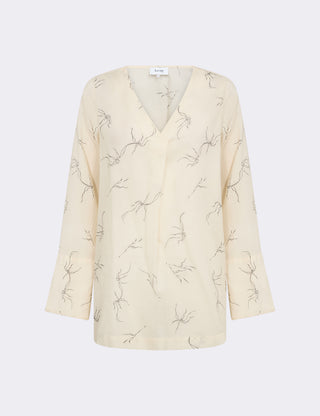 LR-PORTIA 2 Tunic Light grey